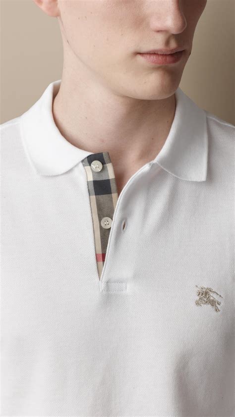 burberry white t shirt price|burberry white polo shirt men's.